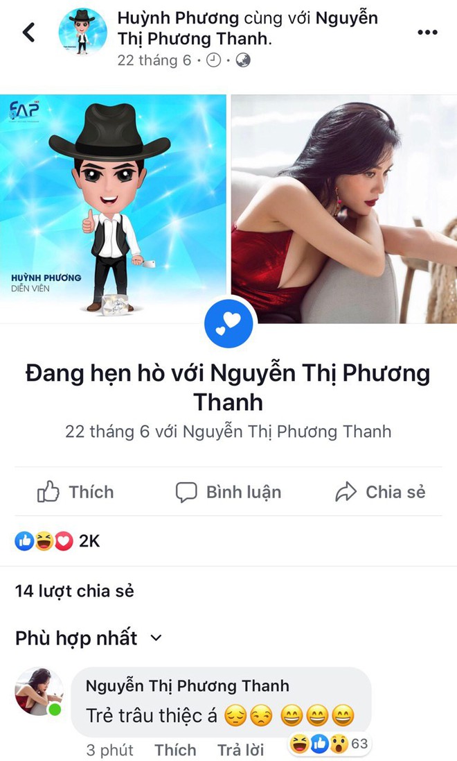 Động thái mới nhất của Huỳnh Phương hậu xác nhận hẹn hò nhận lại phản ứng cực phũ từ bạn gái Sĩ Thanh - Ảnh 1.