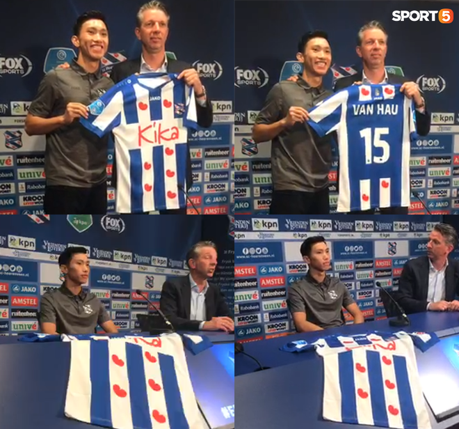 Đoàn Văn Hậu chính thức ra mắt SC Heerenveen: Khoác áo số 15, khẳng định sẽ không làm gia đình và người hâm mộ thất vọng - Ảnh 3.