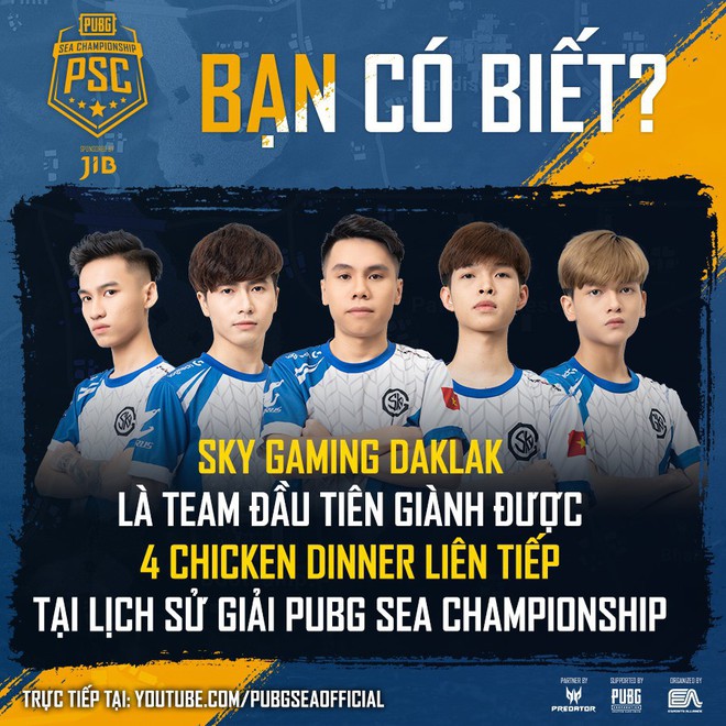 Tuyển PUBG Việt Nam hủy diệt vòng Main Stage giải đấu JIB PUBG SEA Championship Phase 3, dẫn đầu vòng online đầy thuyết phục - Ảnh 3.