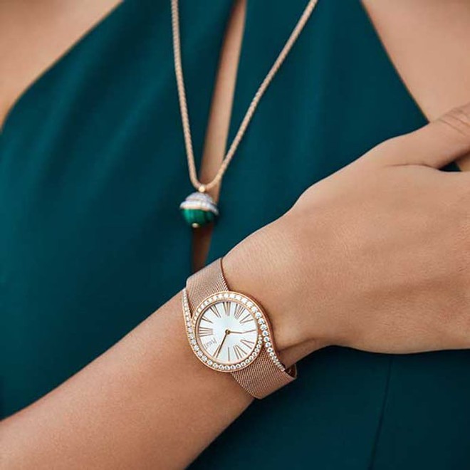 Ch&acirc;u B&ugrave;i đeo đồng hồ tiền tỷ dự sự kiện Piaget tại Bangkok - Ảnh 8.