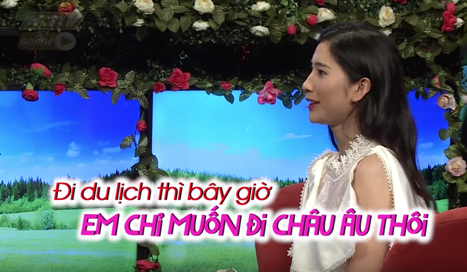 Thêm 1 cô gái đòi đi du lịch Châu Âu trong show hẹn hò, nhan sắc đời thường khiến nhiều chàng trai muốn chinh phục! - Ảnh 1.