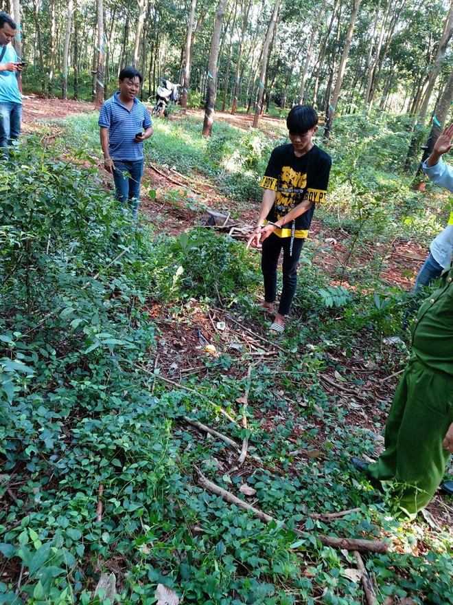 R&ugrave;ng rợn lời khai nghi phạm s&aacute;t hại thiếu nữ trong l&ocirc; cao su - Ảnh 1.
