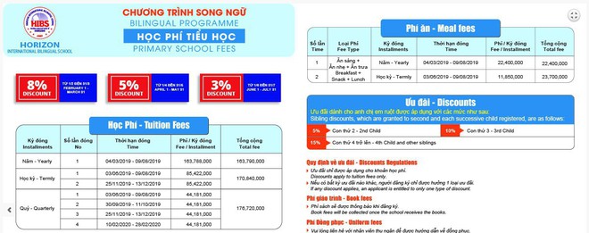 Soi mức tiền ăn trưa của học sinh các trường xịn xò: Trường quốc tế thì chi phí ăn trưa cũng “quốc tế”? - Ảnh 3.