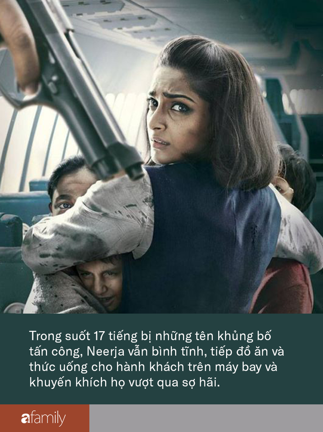 Neerja Bhanot: Nữ tiếp viên hàng không làm nên huyền thoại, đấu trí với 4 kẻ khủng bố, hy sinh thân mình cứu hơn 300 hành khách trên chuyến bay tử thần - Ảnh 7.