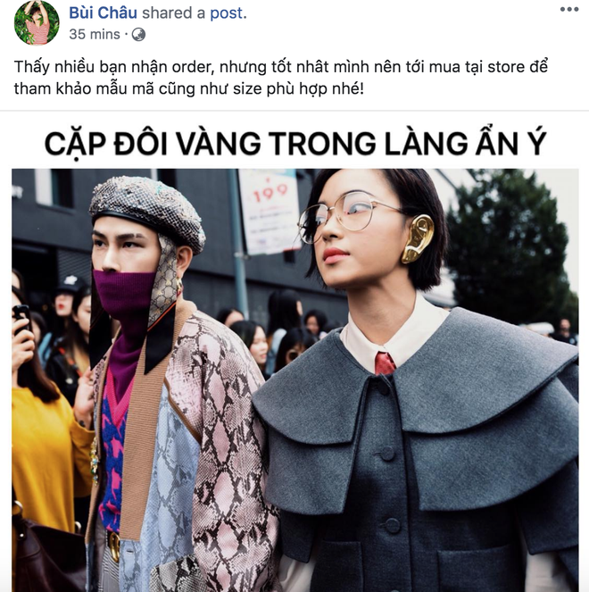 Phát hiện của netizen: set đồ cực chất của Châu Bùi & Decao ở show Gucci hoá ra là để chống thị phi, khẩu nghiệp - Ảnh 4.