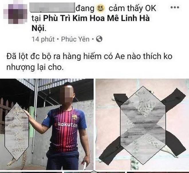 Phẫn nộ hình ảnh thanh niên giết mèo rừng nghi quý hiếm rồi đăng Facebook khoe chiến tích - Ảnh 1.