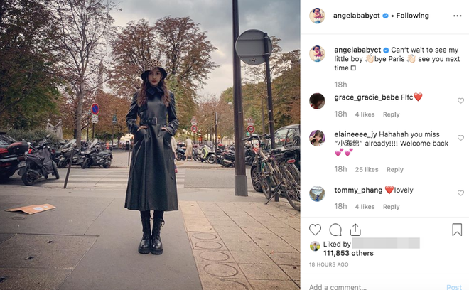 Đang là nữ thần giữa chốn Paris phù hoa, Angela Baby vội vội vàng vàng về nhà gấp vì 1 lý do quan trọng - Ảnh 1.