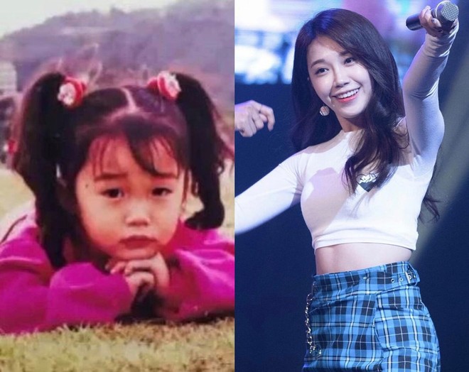 Dàn mỹ nhân Hàn lộ nhan sắc thật qua ảnh thuở bé: Tzuyu và Sulli quá xuất sắc, Seolhyun và gà YG lột xác ngỡ ngàng - Ảnh 15.