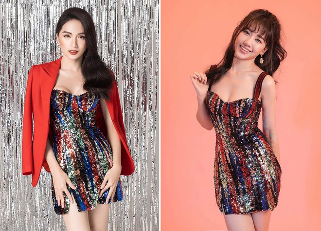 Cùng diện váy sexy: Hari Won nhí nhảnh khoe ngực đầy, quay sang Hương Giang lại thấy quyền lực ngút ngàn  - Ảnh 5.