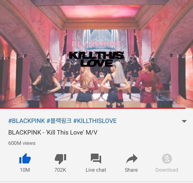 Cao chạy xa bay như BLACKPINK: Lập thành tích gấp đôi BTS, gấp ba TWICE trên Youtube chỉ với Kill This Love! - Ảnh 2.