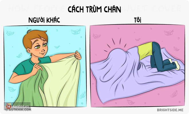 Bộ tranh: Những t&igrave;nh huống t&agrave;n khốc chứng minh v&igrave; sao t&ocirc;i v&agrave; người ta lu&ocirc;n kh&aacute;c nhau một trời một vực - Ảnh 1.