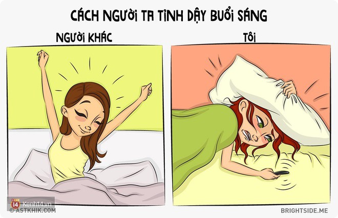 Bộ tranh: Những t&igrave;nh huống t&agrave;n khốc chứng minh v&igrave; sao t&ocirc;i v&agrave; người ta lu&ocirc;n kh&aacute;c nhau một trời một vực - Ảnh 3.