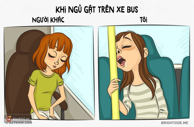 Bộ tranh: Những t&igrave;nh huống t&agrave;n khốc chứng minh v&igrave; sao t&ocirc;i v&agrave; người ta lu&ocirc;n kh&aacute;c nhau một trời một vực - Ảnh 7.