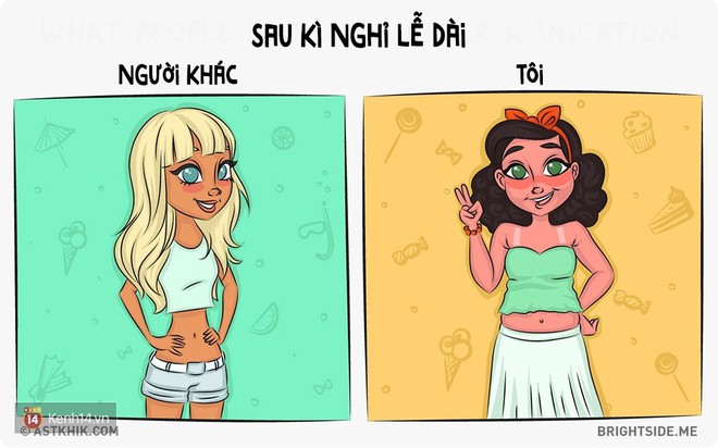 Bộ tranh: Những t&igrave;nh huống t&agrave;n khốc chứng minh v&igrave; sao t&ocirc;i v&agrave; người ta lu&ocirc;n kh&aacute;c nhau một trời một vực - Ảnh 11.