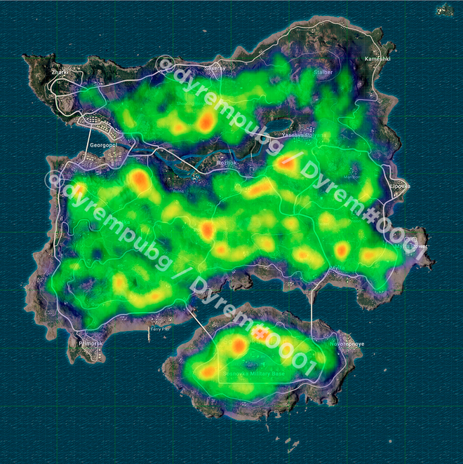 PUBG: Nguyên lý của vòng bo trong Miramar và Erangel đã được giải mã, đây là những điểm mà bo cuối thường thu về nhất! - Ảnh 4.