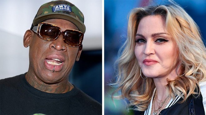 Những bóng hồng bốc lửa trong lịch sử tình trường của Dennis Rodman: Được Madonna cho tiền tấn để có con, cặp cả siêu mẫu Playboy - Ảnh 2.