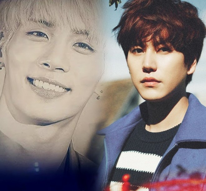 Kyuhyun (Super Junior) rơi nước mắt khi nhắc đến Jonghyun (SHINee) trên show hát giấu mặt - Ảnh 1.