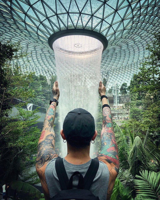 Trọn bộ cẩm nang chụp ảnh mà không lo dính người ở Jewel Changi Airport (Singapore), chỉ cần làm theo là đảm bảo có hình ngàn like! - Ảnh 8.