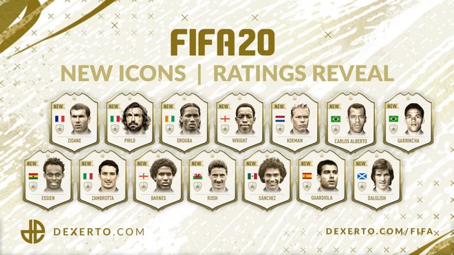 EA công bố tất cả các thẻ ICON mới trong FIFA 20, đây là 5 cái tên giá trị và được nhiều người chờ đợi nhất! - Ảnh 1.