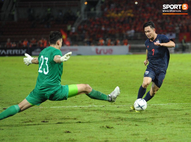 Đặng Văn Lâm: Cái gạt tay lau mồ hôi và áp lực đối đầu tuyển Thái Lan khi đang là cầu thủ Thái League - Ảnh 1.