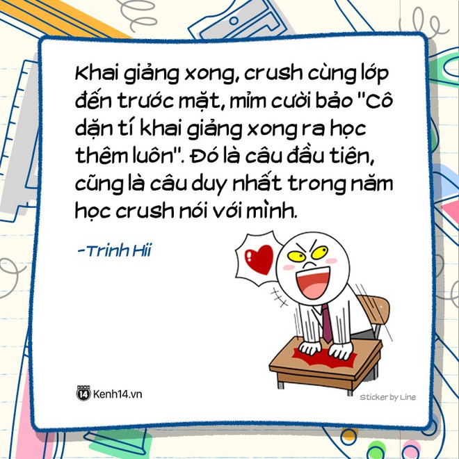 Khai giảng ai háo hức thì háo thức chứ ngẫm ra cũng nhiều kỉ niệm đáng để... rén ra phết - Ảnh 13.