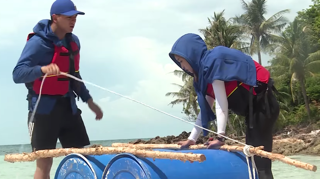 Cuộc đua kỳ thú tập cuối: Lê Xuân Tiền gắt với Đỗ Mỹ Linh - HHen Niê la hét khi nhảy từ độ cao tòa nhà 12 tầng - Ảnh 4.