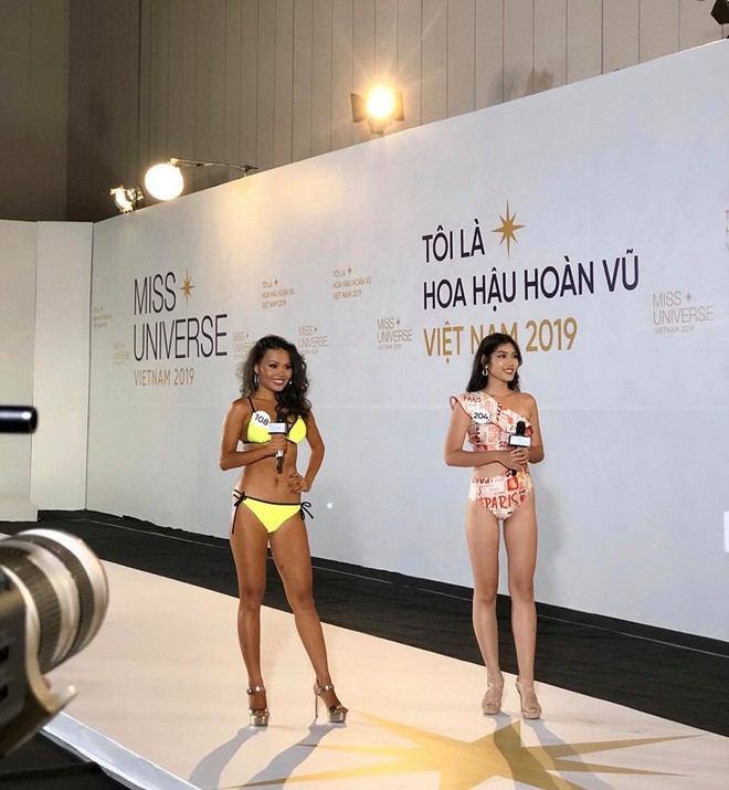 Lộ ảnh body chưa photoshop của Th&uacute;y V&acirc;n, Hương Ly v&agrave; d&agrave;n th&iacute; sinh casting Hoa hậu Ho&agrave;n vũ: Ai đ&aacute;ng gờm nhất? - Ảnh 3.