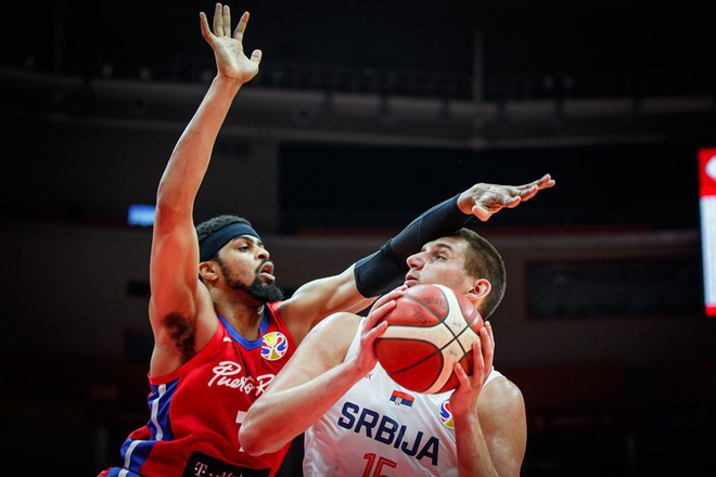 Thắng áp đảo Puerto Rico, Serbia mở đầu thuận lợi ở vòng 2 FIBA World Cup 2019 - Ảnh 2.