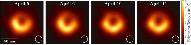 Còn nhớ bức ảnh đầu tiên về hố đen vũ trụ không? Đây là những gì đội chụp ảnh mới nhận được - Ảnh 3.