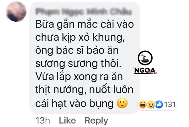 Trần đời ai oán chỉ có hội “đồng niềng” mới hiểu được những nỗi khổ ăn uống khi niềng răng, không cẩn thận còn bay luôn cả “chục củ” - Ảnh 9.