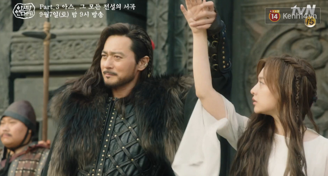 Arthdal Niên Sử Kí tập 13: Ra tay anh hùng cứu mĩ nhân, Song Joong Ki được cả tộc xúm vào đền ơn - Ảnh 6.