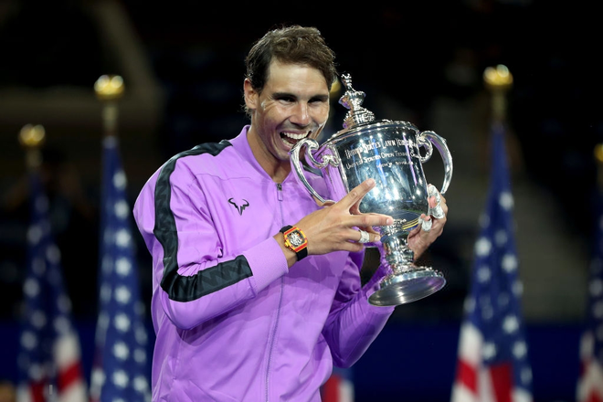 Điều người hâm mộ Federer lo sợ đã đến: Nadal giành Grand Slam thứ 19 sau chiến thắng kịch tính ở chung kết US Open - Ảnh 9.