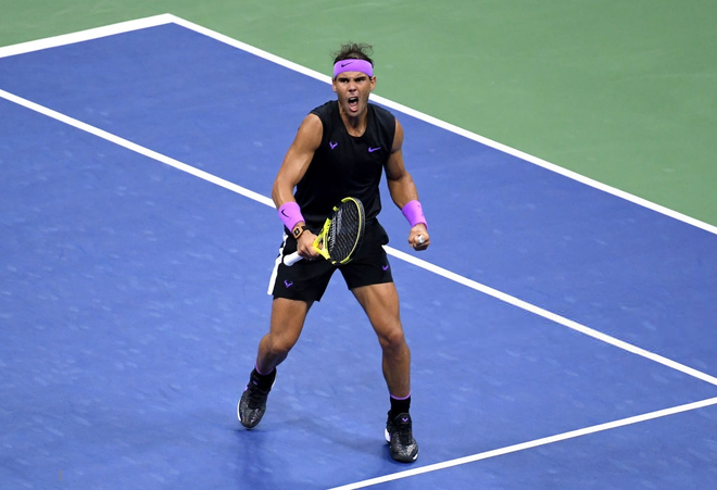 Điều người h&acirc;m mộ Federer lo sợ đ&atilde; đến: Nadal gi&agrave;nh Grand Slam thứ 19 sau chiến thắng kịch t&iacute;nh ở chung kết US Open - Ảnh 3.