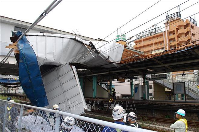 B&atilde;o Faxai qu&eacute;t qua Tokyo, &iacute;t nhất 43 người thương vong - Ảnh 1.