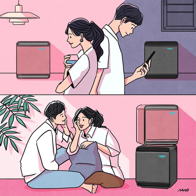 Bộ tranh: Mặc kệ ngo&agrave;i kia người ta chia tay &agrave;o &agrave;o, t&igrave;nh y&ecirc;u thực chất vẫn lu&ocirc;n rất đẹp! - Ảnh 9.