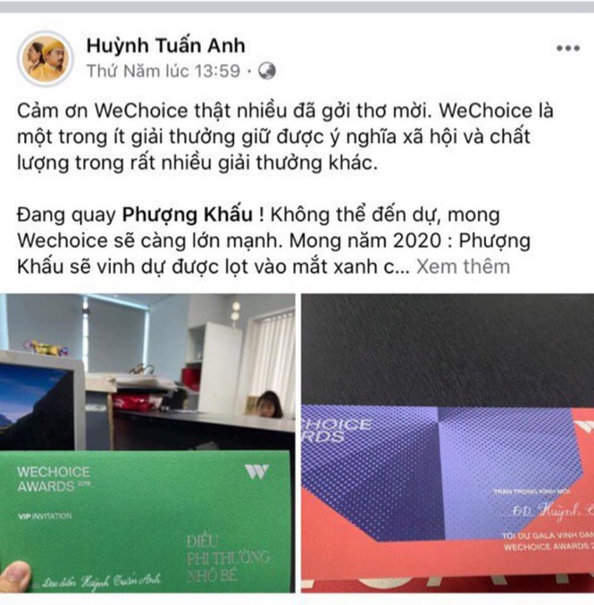 Cả dàn sao Vbiz đông đảo hào hứng khoe chiếc vé độc WeChoice Awards 2019: Điều phi thường ẩn trong xấp giấy nhỏ! - Ảnh 20.