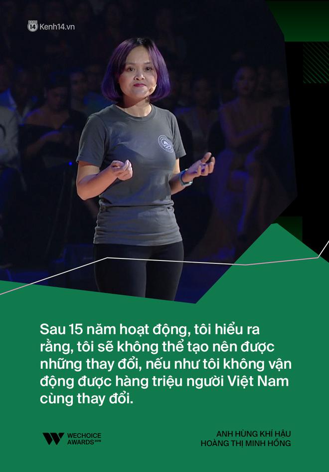 Gala WeChoice Awards 2019 mở m&agrave;n cực kh&aacute;c biệt v&agrave; ấn tượng với chia sẻ của Anh h&ugrave;ng kh&iacute; hậu Ho&agrave;ng Thị Minh Hồng v&agrave; C&ocirc; b&eacute; b&oacute;ng bay Nguyễn Nguyệt Linh - Ảnh 7.