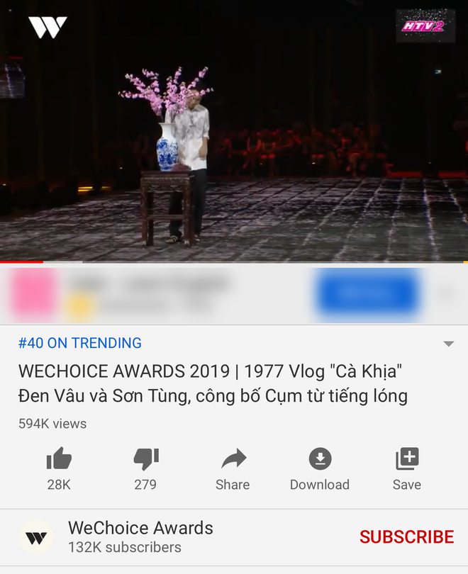 Lần đầu tiên diễn live trên sân khấu Gala WeChoice, 1977 Vlog đã lọt ngay top trending Youtube! - Ảnh 2.