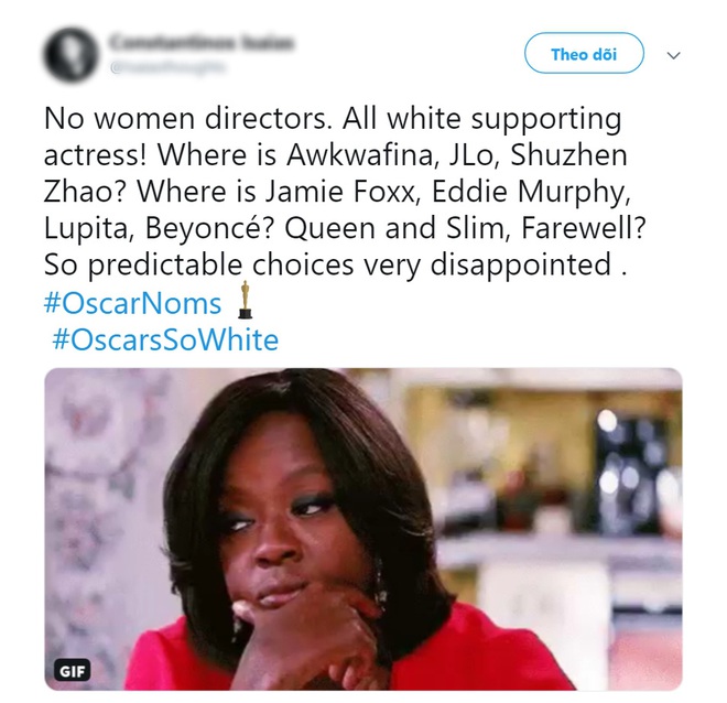Netizen bổn cũ soạn lại ồ ạt lên tiếng vì đề cử Oscar 2020 “toàn mấy ông da trắng”? - Ảnh 6.