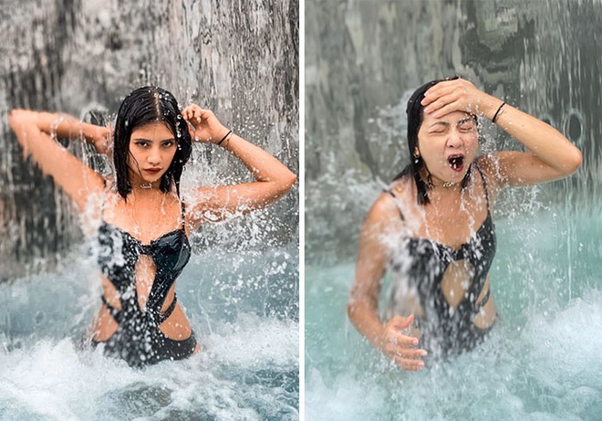 Người mẫu Thái Lan gây sốt bằng bộ ảnh Instagram vs thực tế khoe nhan sắc xinh hết nút đi kèm với sự thật hết hồn - Ảnh 6.