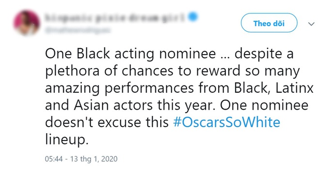 Netizen bổn cũ soạn lại ồ ạt lên tiếng vì đề cử Oscar 2020 “toàn mấy ông da trắng”? - Ảnh 4.