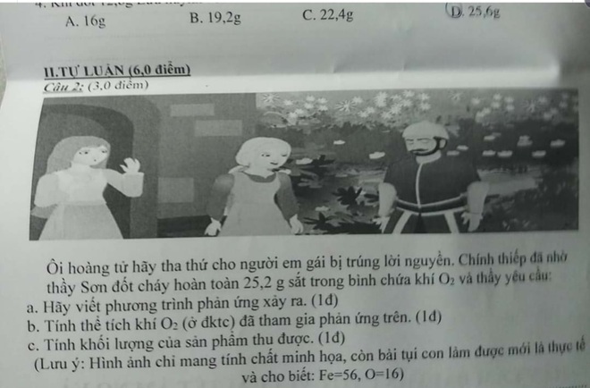 Lại thêm một đề bài kiểm tra bắt trend câu nói viral: Thầy cô mà cứ dễ thường và lầy lội như thế này thì học sinh nào mà chịu cho nổi! - Ảnh 1.