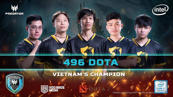 496 đang là thế lực vô đối của Dota2 Việt Nam khi vô địch Predator League 2020 với thành tích bất bại - Ảnh 1.