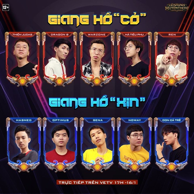 Hà Tiều Phu, Thiện Judas, Optimus, Sena... chia bè kéo phái tranh ngôi anh đại trong trận showmatch Liên Minh Huyền Thoại đỉnh cao - Ảnh 1.