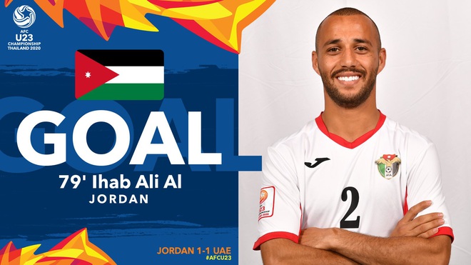 U23 Jordan 1-1 U23 UAE: Diễn đ&uacute;ng kịch bản, hai đại diện T&acirc;y &Aacute; dắt tay nhau v&agrave;o tứ kết - Ảnh 3.