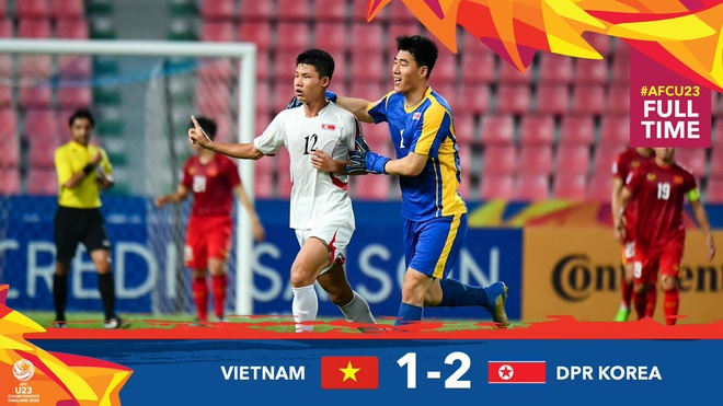 Việt Nam bị loại từ vòng bảng giải U23 châu Á sau thất bại 1-2 trước CHDCND Triều Tiên - Ảnh 3.