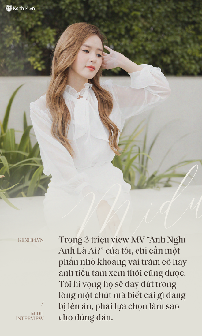 Midu: “Tôi chưa sẵn sàng làm ca sĩ, muốn ra MV để cảnh tỉnh người thứ ba” - Ảnh 10.