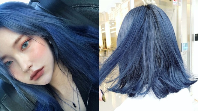 Có ít nhất 4 tông xanh khác nhau cho bạn chọn nếu muốn đu trend tóc xanh như idol Hàn Quốc - Ảnh 2.
