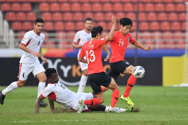 U23 Hàn Quốc vào bán kết U23 châu Á 2020 đầy kịch tính bằng siêu phẩm ở phút cuối cùng - Ảnh 5.