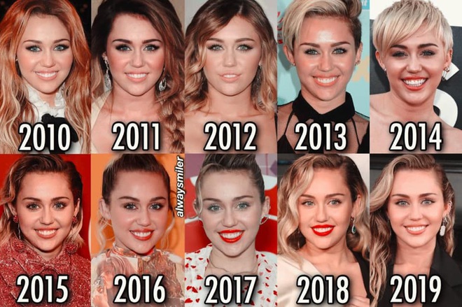 Choáng với hình ảnh 10 năm như một của Miley Cyrus: Nhìn tưởng nhân bản, đúng là thánh hack tuổi - Ảnh 1.